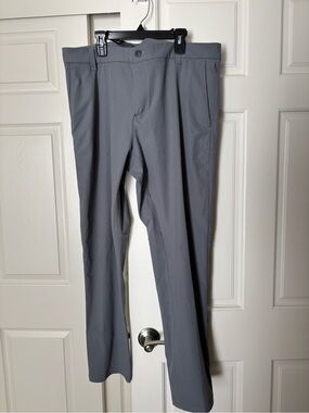 lululemon athletica Men's Light Gray Performance Dress Pants